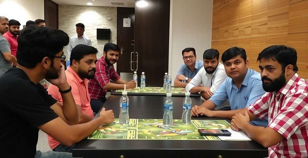 Players gathered at a Fennel Chronicles community event in Bangalore